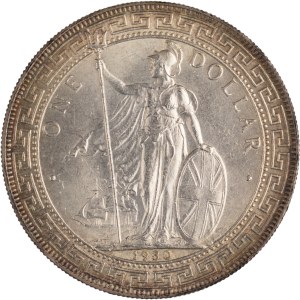 Great Britain 1930 Silver Trade Dollar