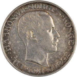 Norway 1908 Silver 2 Kroner