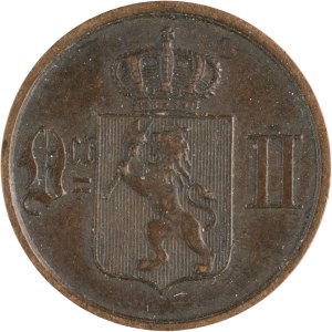 Norway 1885 1 Ore