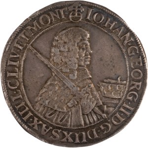 Germany 1662 CR Saxony Taler