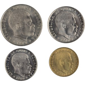 Equatorial Guinea 1980 Full Set of Serie Rare (4 Pieces)