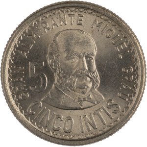 Peru 1985 5 Intis Better Date