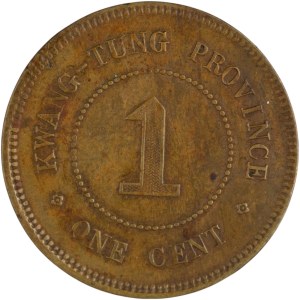 China 1917 Year 7 Kwang-Tung Province 1 Cent