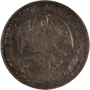 Messico 1879 Zs JS Argento 8 Reales