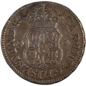 Mexico 1766 Mo M Silver 1/2 Real