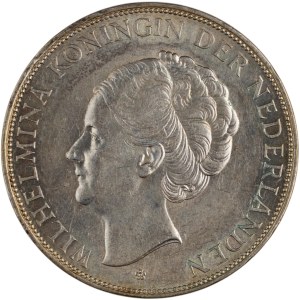 Netherlands 1939 Silver 2 1/2 Gulden