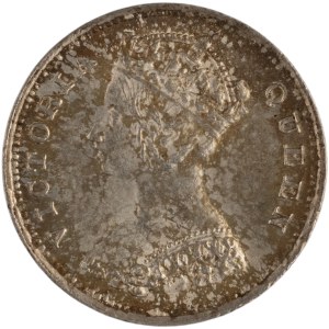 Hong Kong 1901 Silver 10 Cents