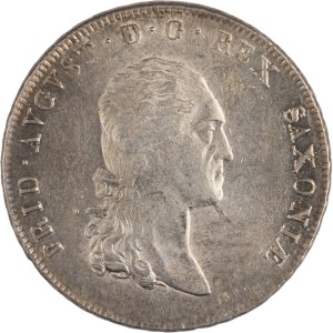 Germany 1808 SGH Saxony Silver Thaler