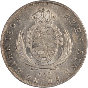 Germany 1808 SGH Saxony Silver Thaler