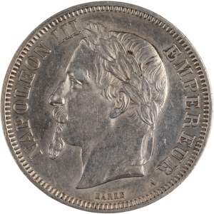 France 1870 A Silver 2 Francs