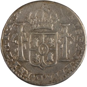 Mexico 1820 Zs AG Silver 1 Real