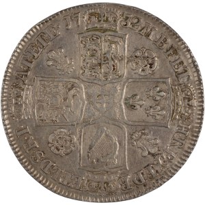 Great Britain 1732 Silver Half Crown
