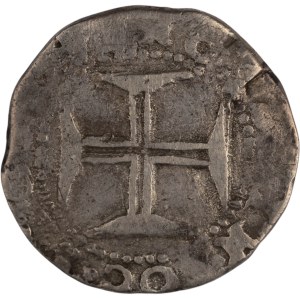 Portugal 1667 Silver Tostao 100 Reis
