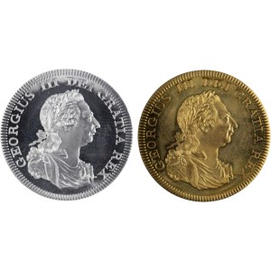 Sierra Leone 1808 Crown Low Mintage Restrikes (2 Pieces)