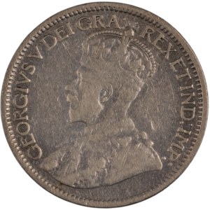 Canada 1913, pièce de 10 cents en argent « Broad Leaves »