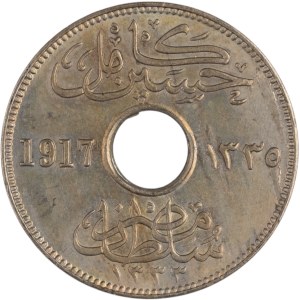 Egypt 1917 AH1335 5 Milliemes