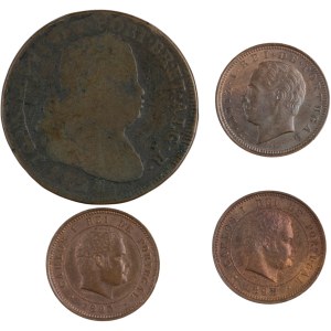 World Mixed Lot 1724-1893 Portugal (4 Pieces)