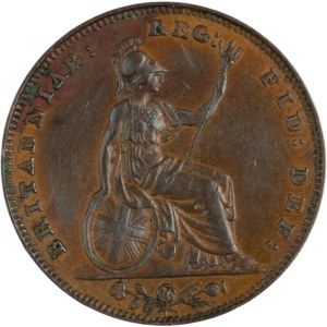 Great Britain 1853/2 1/2 Penny Overdate