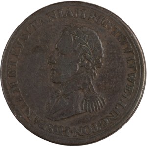 Canada 1812 Duke of Wellington 1/2 Penny Token Wellington Peninsular Token WE-11A1