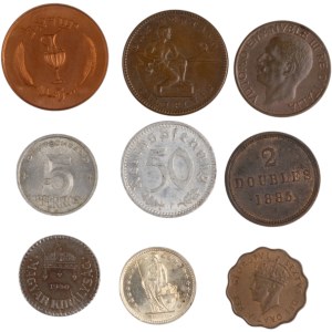 World Mixed Lot 1885-1957 Germany, Italy, Switzerland Etc. (9 Pieces)
