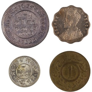 World Mixed Lot 1919-1940 India (4 Pieces)