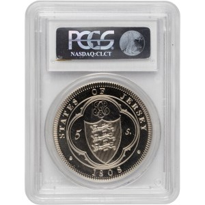 Jersey 1808 (2007) 5 Shillings Retro Issue Low Mintage