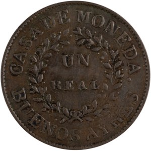 Argentina 1840 1 Real