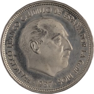 Spain 1957 (72) 50 Pesetas
