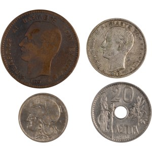 Greece 1873-1926 (4 Pieces)