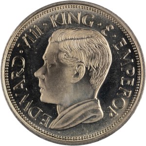 Ceylon 1936 Fantasy Crown Elephant King Edward VIII