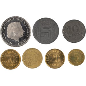 World Mixed Lot Netherlands & Estonia (7 pieces)