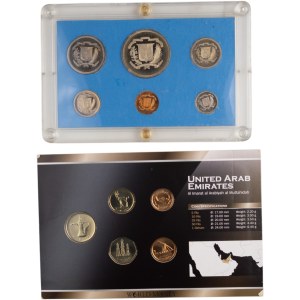 World Mixed Lot 2004 Uniter Arab Emirates, 1978 Dominican Mint Sets (2 Pieces)