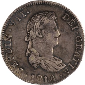 Mexico 1814 Ga MR Silver 4 Reales