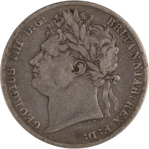 Great Britain 1823 Silver Half Crown