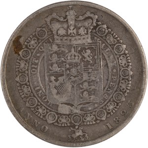 Great Britain 1823 Silver Half Crown