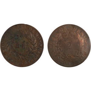 Argentina 1860 2 Reales & 1856 2 Reales (2 Pieces)