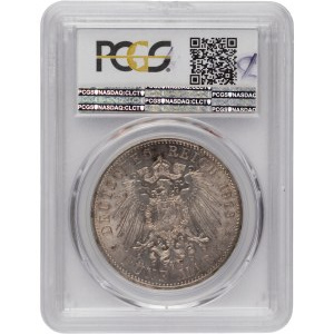 Germany 1913-A Prussia Silver 5 Mark