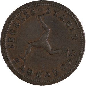 Isle of Man 1786 1/2 penny