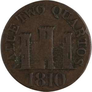 Gibraltar 1810 2 Quartos