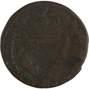 Irlandia 1693 r. 1/2 pensa
