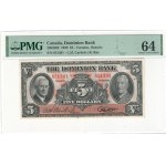 Canada 1938 $5 The Dominion Bank Banknote
