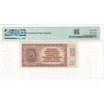 Yugoslavia 1950 20 Dinara Specimen