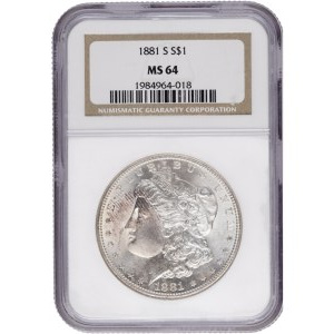 Dollaro Morgan degli Stati Uniti 1881-S