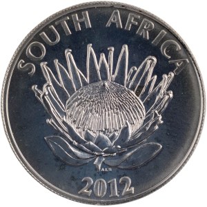 South Africa 2012 Silver 1 Rand Walter and Albertina Sisulu