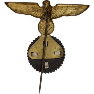 German Third Reich Kriegsmarine EM / NCO Cap Badge