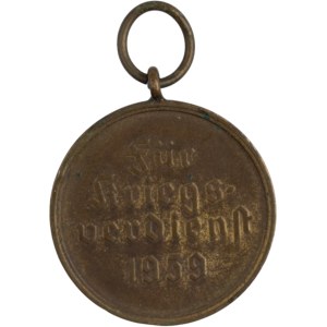 German Third Reich WW2 War Merit Medal