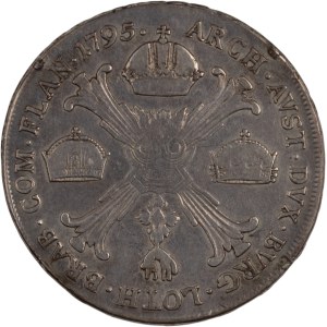 Austria 1795 H Austrian Netherlands Silver 1 Kronenthaler