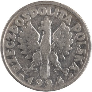 Poland 1924 Silver 2 Złote Paris Mint