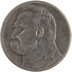 Poland 1934 Silver 2 Złote Józef Piłsudski