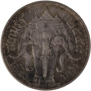 Tajlandia 1913–1918, srebrny 1 baht